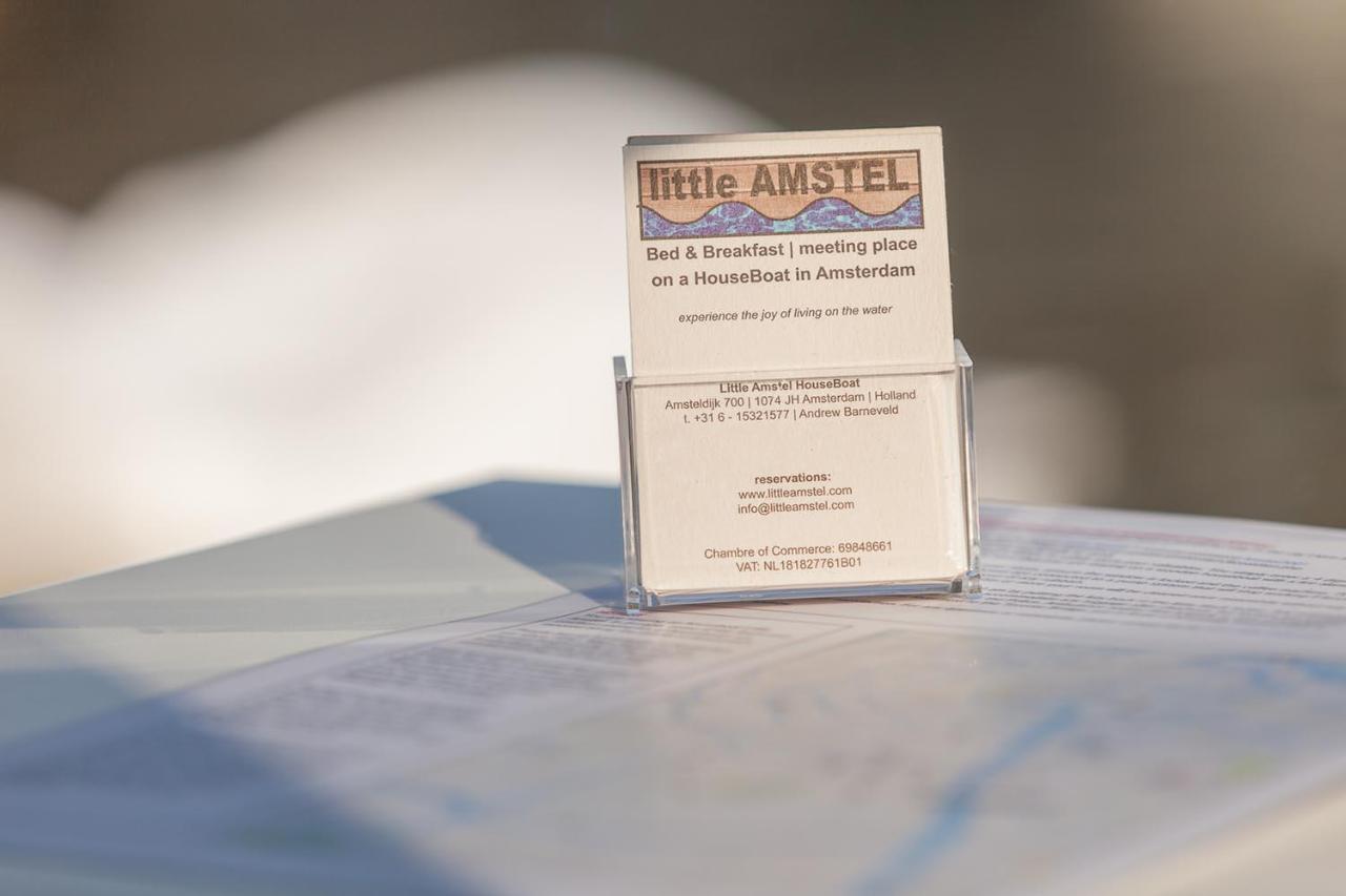 Houseboat Little Amstel Hotel Amsterdam Ngoại thất bức ảnh