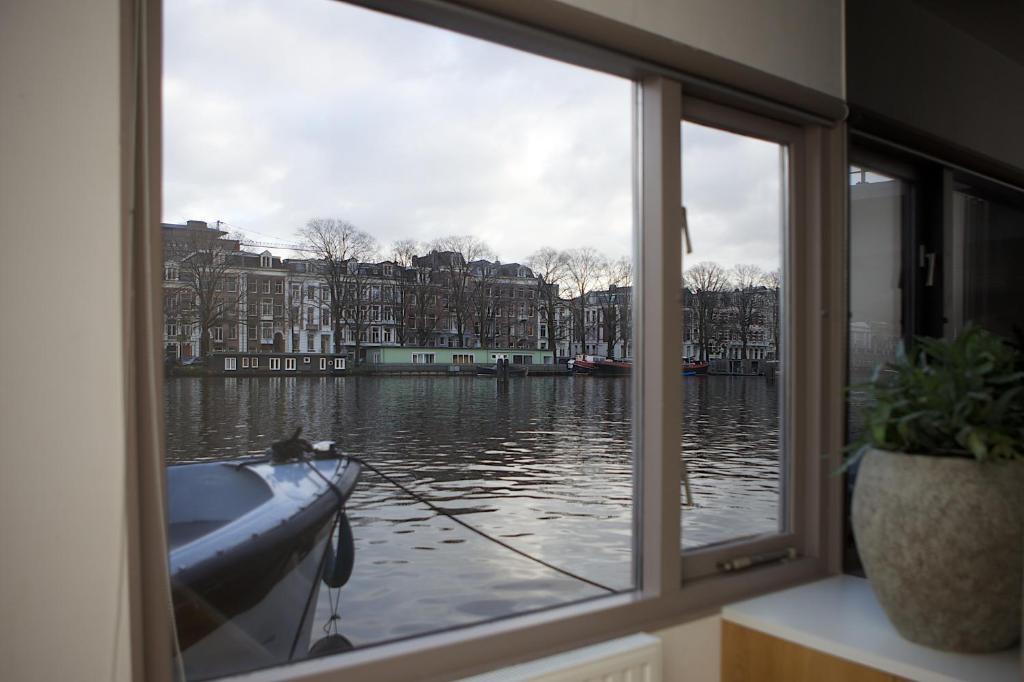 Houseboat Little Amstel Hotel Amsterdam Phòng bức ảnh